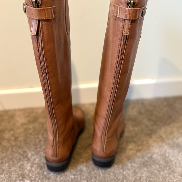 Sam Edelman Light Brown Leather Boots - Picture 3 of 10
